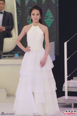 组图：2014港姐十强出炉 出水芙蓉白裙优雅