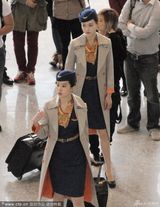 策划：制服诱惑！女星扮空姐护士宅男喷血