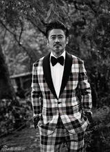 组图：吴秀波拍霸气写真 专访谢演艺圈救命之恩