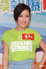 组图：无线暑期节目推介会 陈敏之美腿抢镜