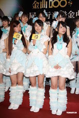 组图：AKB48旋风抵台出席金曲奖 迷倒一票宅粉丝