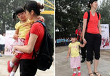 组图：姚明拍摄《爸爸2》 女儿姚沁蕾萌照曝光