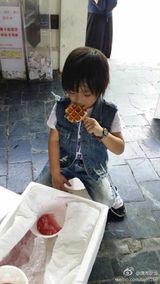 组图：《爸爸2》赴花莲 Kimi和新小伙伴们玩耍