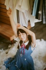 组图：徐娇小清新写真 双马尾软妹纸惹人怜