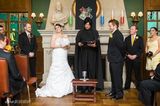 组图：小夫妻办哈利-波特主题婚礼 斯内普证婚
