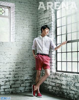 高清：任时完金桐俊清新写真 变身春季暖男