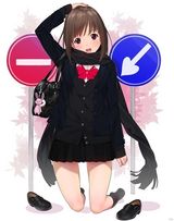 策划：二次元少女校服图 怪蜀黍们请Hold住