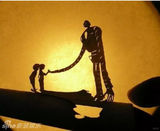 组图：剪纸艺术家心灵手巧 剪出吉卜力经典动画