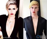 组图：药不能停！少年用面条水果扮欧美天后