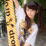 组图：双马尾萌妹杉野静香走红网络 身高154cm娇小可爱