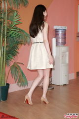 组图：港姐选拔二轮佳丽彩妆亮相变白富美