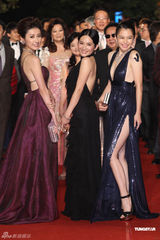 组图：《赛德克》剧组金马红毯跳传统舞蹈个性亮相