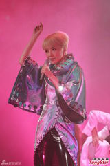 组图：陈慧娴张学友亲吻无顾忌 演唱会变老友会