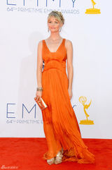 组图：《真爱如血》女星琳赛-帕斯非尔露背裙亮相