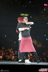 组图：张智霖红磡演唱会 切蛋糕为张学友庆生