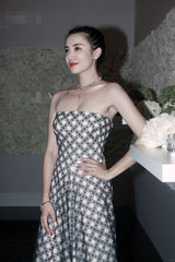 组图：高圆圆梅婷宋佳受邀出席时尚晚宴