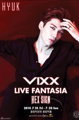 组图：男团VIXX七月开唱 宣传照依旧暗黑神秘风