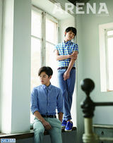 高清：任时完金桐俊清新写真 变身春季暖男