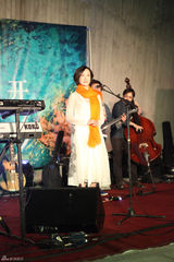 组图：梁天捧场陈琴艺术展 臧天朔献唱新作品