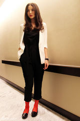 组图：小宋佳造型别具一格 诠释独有随性味道