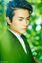 组图：陈晓【演员】帅气写真 背景清新造型复古