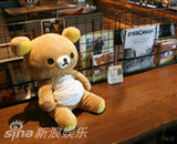 组图：日本又出新萌物！轻松熊咖啡店等你光顾