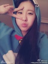 组图：好声音韩归女孩张碧晨甜美私照 传为EXO私生饭