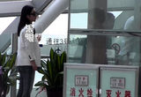 独家：秦海璐王新军甜蜜回京默契十足(图)