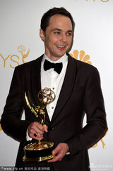 组图：谢耳朵获得艾美奖喜剧类最佳男主角