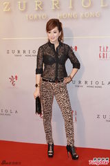 组图：刘嘉玲进军香港餐饮业 圈中友人前来捧场