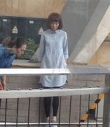 组图：《何以笙箫默》钟汉良唐嫣补拍大学戏份