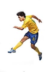 幻灯：《耀出彩》改版照曝光 戚薇袁成杰变球场宝贝