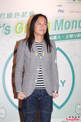 组图：蔡一智李嘉慧响应周一茹素爱吃素食