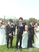 组图：延参法师为李行亮主婚 李炜陈翔任伴郎