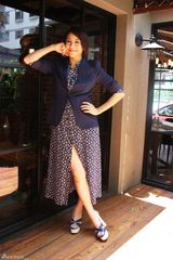 组图：林嘉欣大谈妈妈经 宣告复出拍电影