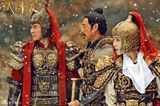 组图：《武则天》曝剧照   穿戎装显巾帼豪情