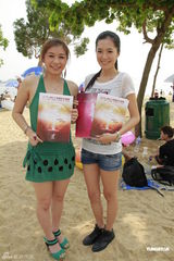 组图：2012亚洲小姐沙滩招募 众佳丽性感亮相