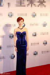 组图：杨恭如金巧巧性感礼服现身慈善活动