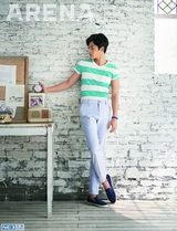 高清：任时完金桐俊清新写真 变身春季暖男