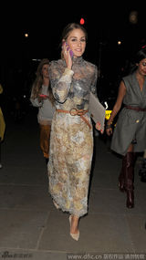 【时装周】名媛Olivia时尚搭配秀 时髦度爆表