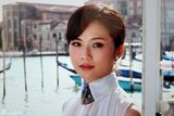 高清组图：阿Sa(蔡卓妍)威尼斯水城初体验