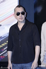 组图：余文乐黄秋生助阵《车手》海报揭幕仪式