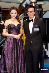 组图：熊黛林低胸性感 称不与郭富城拍裸照调情