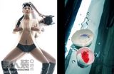高清图：安雅时尚大片出炉 黑白经典现健康性感