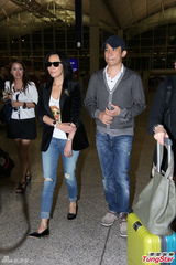 组图：梁朝伟对刘嘉玲戛纳称后有信心