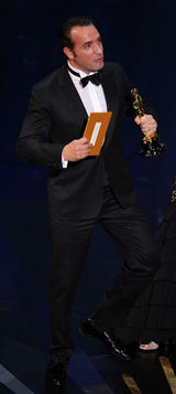 高清图：让-杜雅尔丹凭《艺术家》荣登奥斯卡影帝