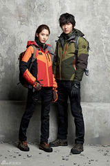 高清组图：李敏镐与少时允儿秋冬写真灿烂温暖