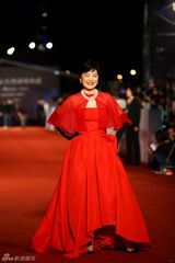 组图：金马红毯群星闪耀 舒淇深V亮胸性感爆棚