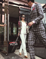 组图：阿兰最新时装大片曝光 上演精彩偶遇