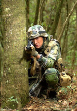 组图：张博《战雷》演血性工兵 丛林战默然淌泪